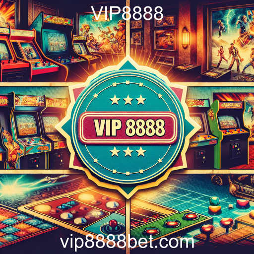 A Nostalgia e a Diversão dos Jogos Arcade no VIP8888
