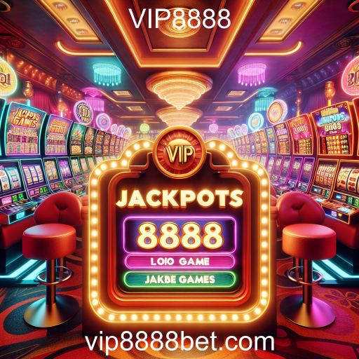 Descubra o Mundo dos Jackpots no VIP8888